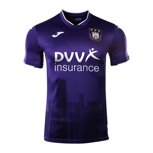 Tailandia Camiseta Anderlecht Primera equipo 2020-21 Purpura